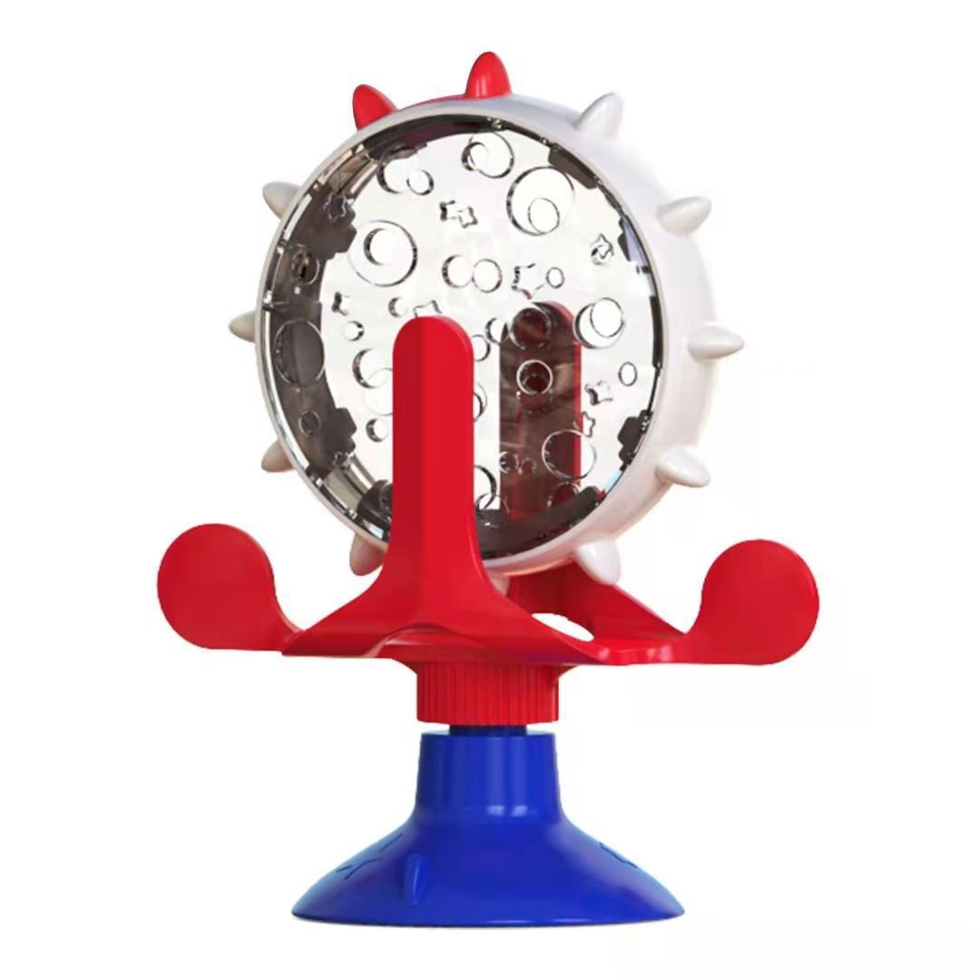 Turntable Leaking Food Cat Toy Training Ball Exercise IQ Cat Feeder Kitten toy pet Toy  Cat food feeder ball Pet Products