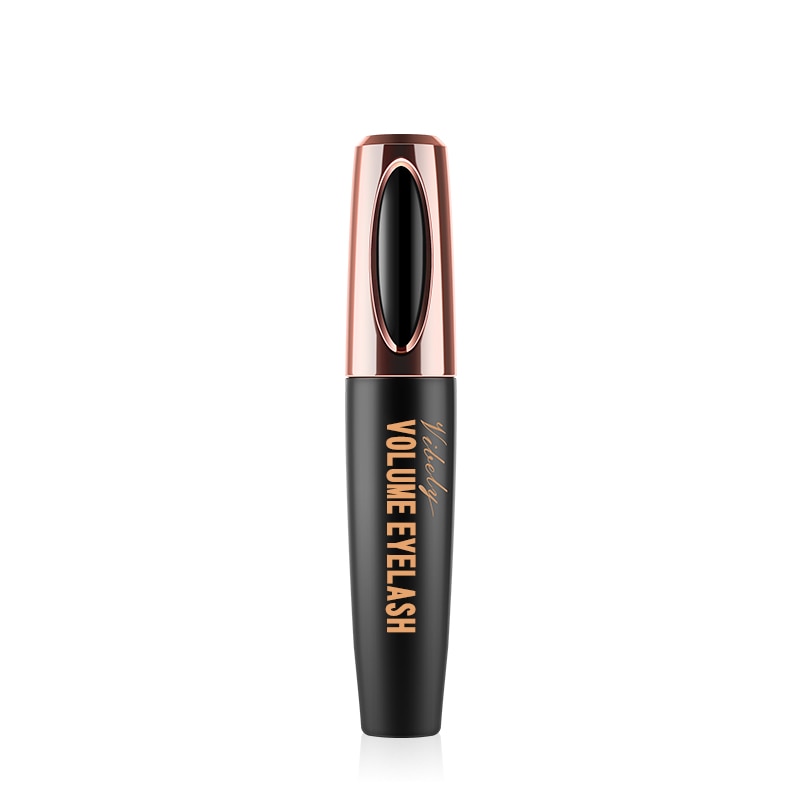 VIBELY Mascara 4d Eyelashes Curling Lengthens Black Thick Lashes Waterproof Original Product Beauty Female Makeup Big Eye Bright