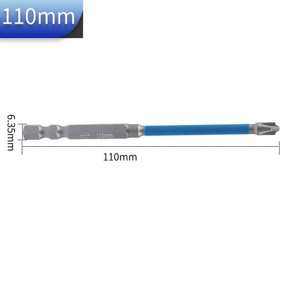 1/2pcs Magnetic Special Cross Screwdriver Bit Nutdrivers FPH2 For Socket Switch Electrician Power Tool 65mm 110mm