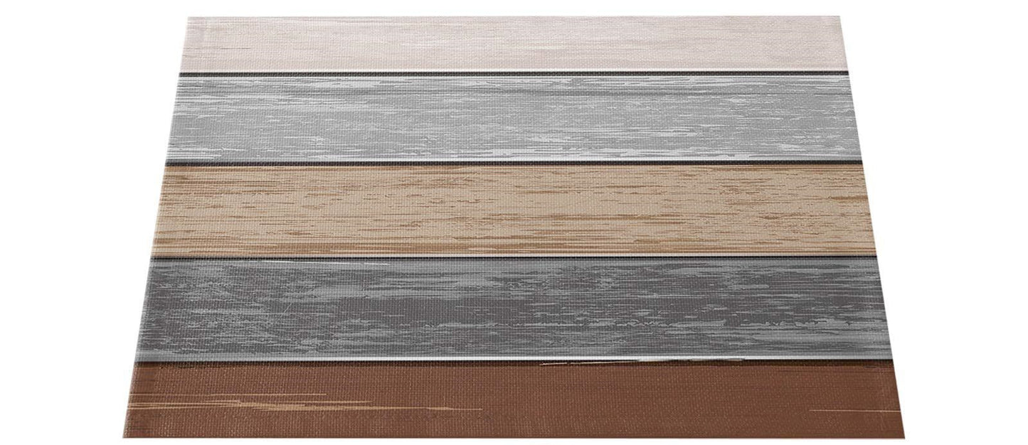 Farmhouse Wood Texture Table Runner Placemats ,Rustic Wedding /Party/ Events Dining Table Decoration Hotel Home Tablecloth
