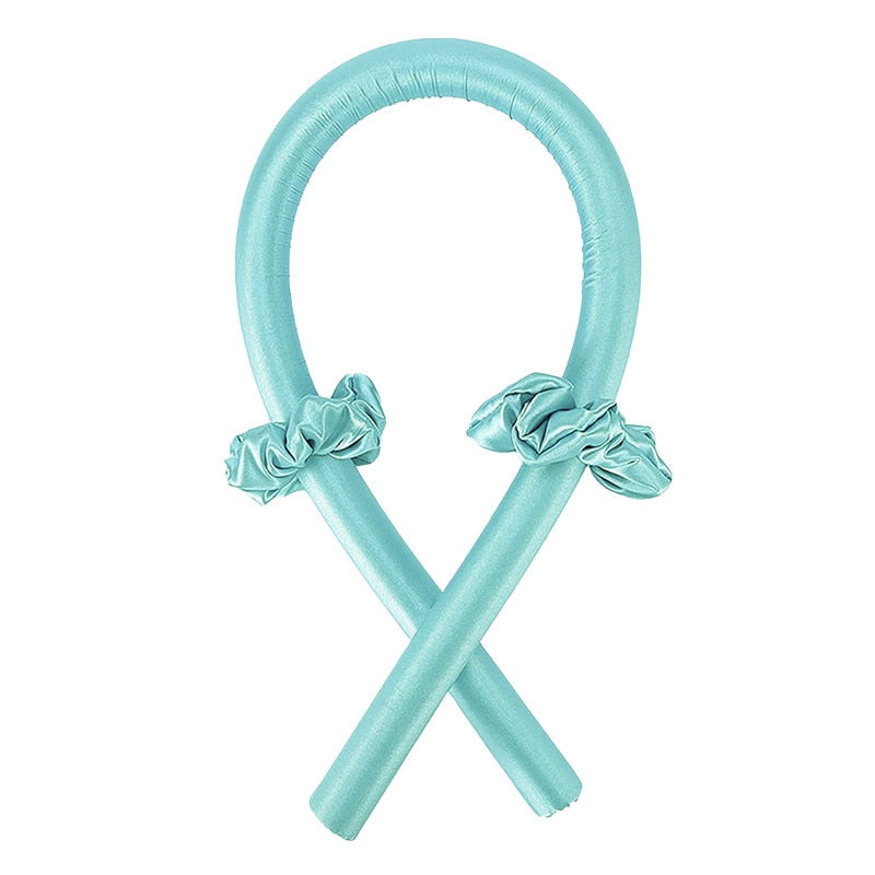 Hair Products Heatless Curling Rod Headband No Heat Silk Curls Ribbon Hair Rollers Sleeping Soft Headband Lazy Hair Accessoire