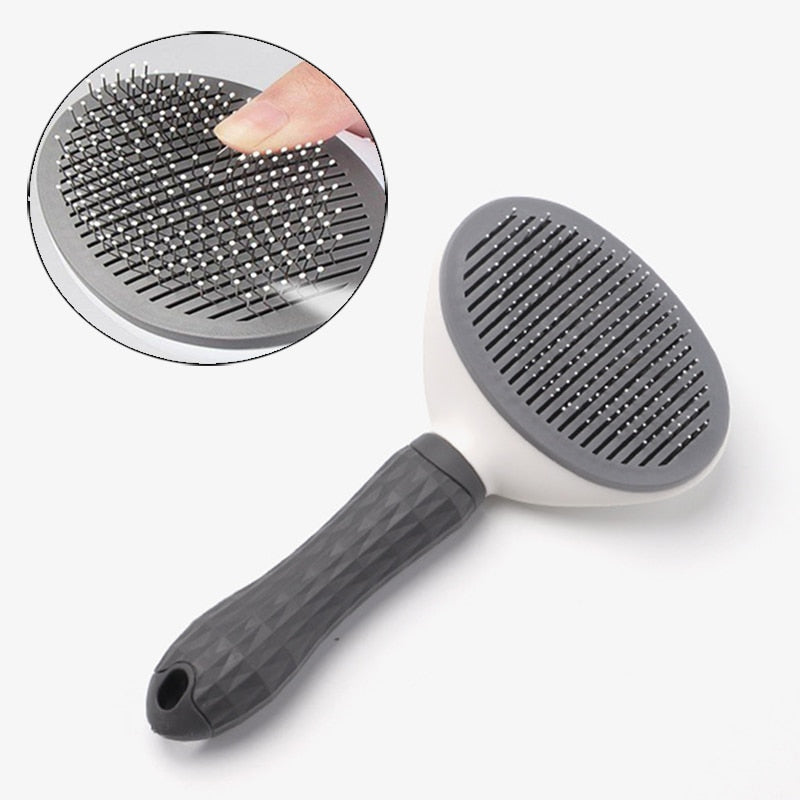 Dog Cat Hair Removal Comb Brush Plastic Pet Grooming Products for Cats Gotas Katten Brushes mascota Accessories cleaning Combs