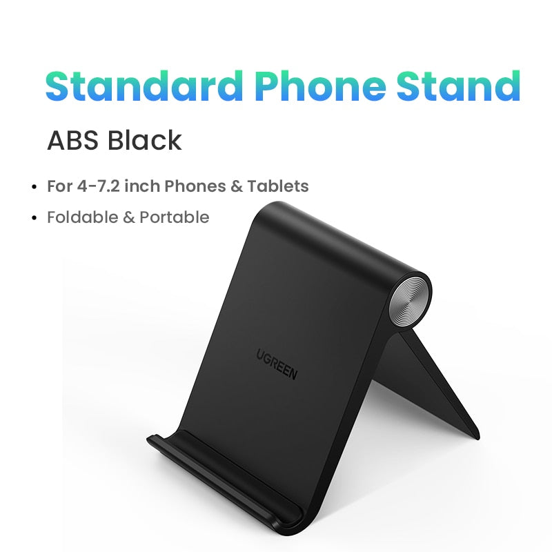 Ugreen Adjustable Mobile Phone Holder Stand Foldable Smartphone Support Tablet Stand for Phone Desk Cell Phone Holder Stand