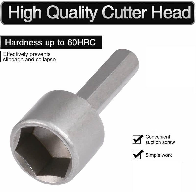 14pcs Power Nut Driver Drill Bit Set 5-12mm Hexagonal Shank Hex Nut Socket 1/4&quot; Screw Metric Driver Tool Set Adapter Drill Bit