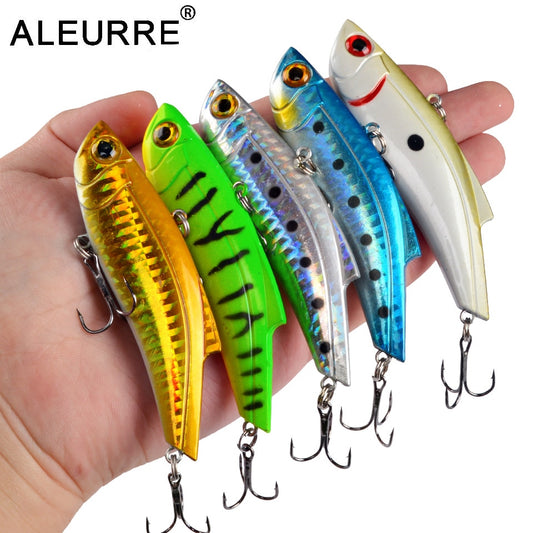 1PCS 90mm 27g Long Shot VIB Lure Sinking Crankbait Winter Fishing Lure Isca Artificial Perch Hard Wobblers