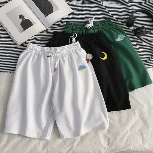 New Men&#39;s Casual Sweat Shorts Jogger Harem Short Trousers Slacks Wear Drawstring Trunks For Runners Brand Clothing Summer Wear